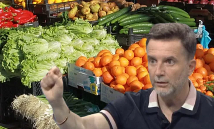 “Janë çmendur”! Braçe ngre alarmin për çmimet ‘stratosferike’ në Tiranë: Abuzim skandaloz me frutat dhe perimet