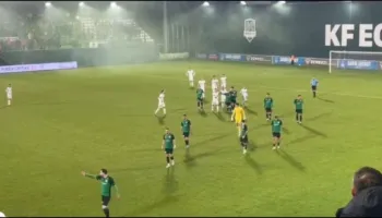 Kaos në sfidën Egnatia-Vllaznia/ Rrogozhinasit braktisin ndeshjen, Xhemajli dhe trajneri Tetova ndëshkohen me karton të kuq