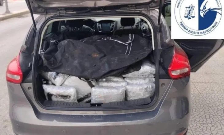 Kapen 60 kg marijuanë në kufirin greko-shqiptar, një i arrestuar