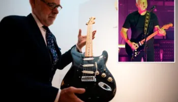 Kitara e “Pink Floyd” shitet për 14.6 milionë dollarë, rekord historik në ankande