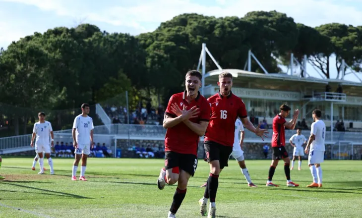 Kombëtarja U-21 fiton miqësoren ndaj Uzbekistanit 3-2. Shënon Rashica, Brruti realizon dopietë
