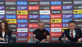 Konferencë shtypi e Silvinjos (live) para ndeshjes me Poloninë