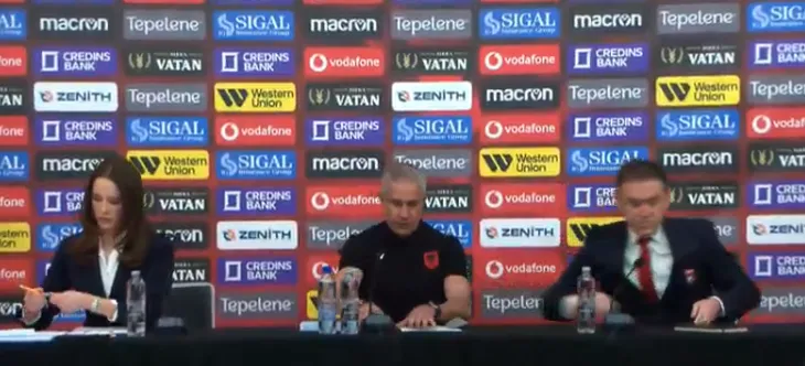 Konferencë shtypi e Silvinjos (live) para ndeshjes me Poloninë