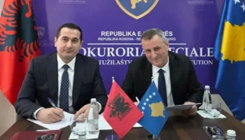 Krijimi i ekipeve të përbashkëta hetimore/ Prokuroritë speciale të Kosovës dhe të Shqipërisë nënshkruajnë marrëveshjen