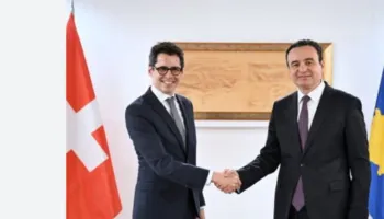 Kurti takim me ambasadorin Sprecher: Zvicra një nga partnerët më të çmuar të Kosovës!