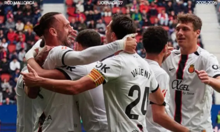 La Liga/Dygolësh i Vedat Muriqit, por Mallorca frenohet nga Osasuna(VIDEO)