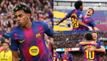 La Liga/ Super Lamine Yamal, talenti katalanas realizon “hat-trick”, Barcelona kryeson për 48 orë renditjen