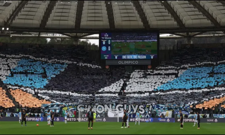 Lazio bën paqe të përkohshme me tifozët, do të jenë në Olimpico, por vetëm për sfidën me Milanin