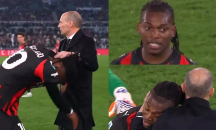 Leao thyen heshtjen pas ngjarjes së ndodhur në stadiumin Olimpiko mes tij dhe trajnerit Allegri