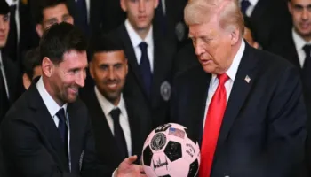 Lionel Messi, merr kritika të forta për shkak të reagimit pas fjalimit të presidentit Trump