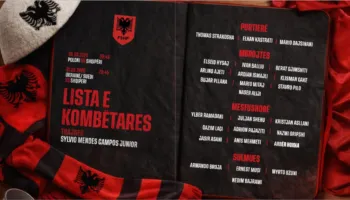 LISTA – Trajneri Silvinjo zyrtarizon listën e futbollistëve të thirrur për ndeshjet e Play- Off të Botërorit…