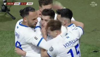 LIVE’! GOOOOOOOOL KOSOVA! Hoxha barazon për Dardanët. Shqipëria humb Ajetin (video)