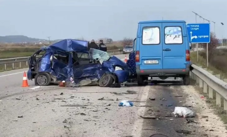 Makinat të bëra ‘copë’, zbulohet identiteti i shoferes që humbi jetën në Levan-Tepelenë (EMRI)