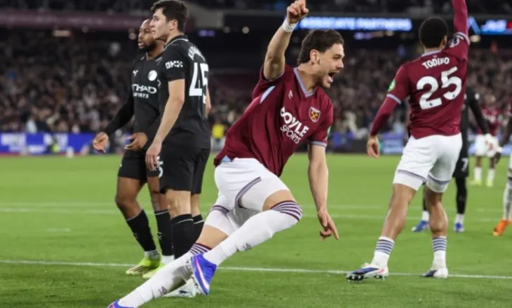 Man City i thotë ‘lamtumirë’ përfundimisht titullit? Barazon në udhëtim ndaj West Hamit
