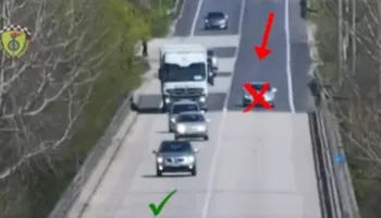 Manovrat e rrezikshme në rrugë, Lamallari mesazh për shoferët: Çdo shkelje do ndëshkohet!