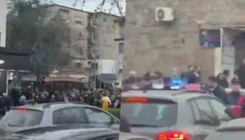 Mbyllet me tensione ndeshja Tiranë-Elbasan, policia shmang përplasjet mes tifozerive! Disa persona të shoqëruar