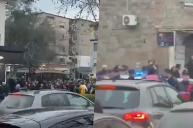Mbyllet me tensione ndeshja Tiranë-Elbasan, policia shmang përplasjet mes tifozerive! Disa persona të shoqëruar