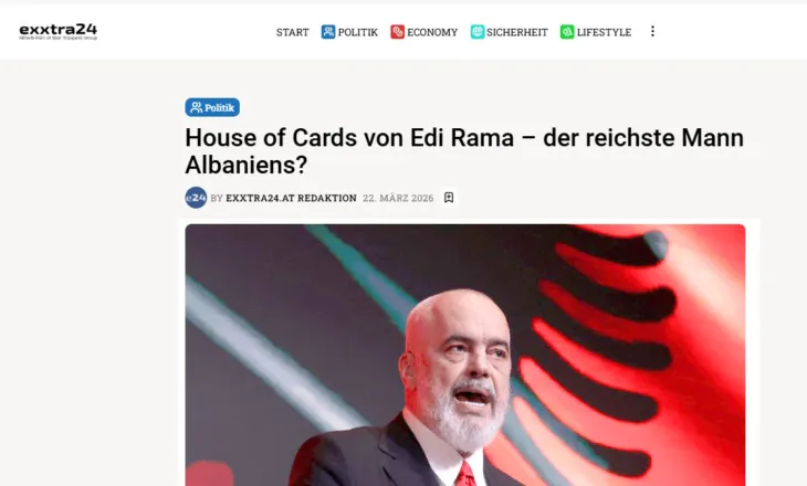 Media austriake nxjerr informacionet e bujshme: Edi Rama njeriu më i pasur në Shqipëri, zotëron koleksionin më të…