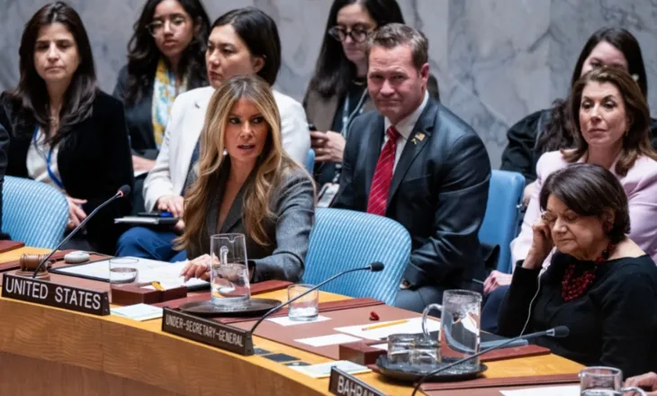 Melania Trump në Këshillin e Sigurimit të OKB-së: Paqja nuk ka pse të jetë e brishtë (VIDEO)
