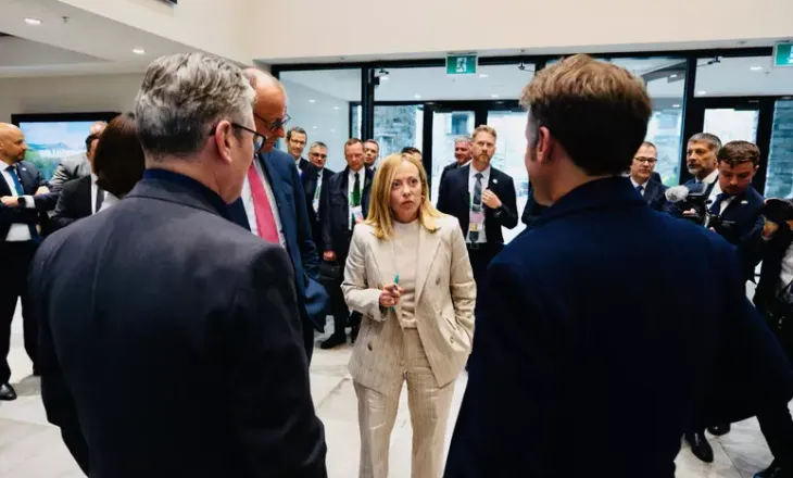 Meloni bisedë telefonike me Macron, Starmer dhe Merz! Thirrje për koordinim ushtarak
