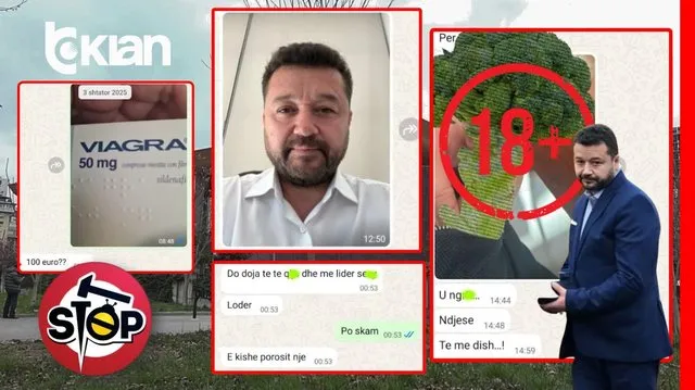 “Merr pranga, kamzhik, viagra, të q… me lodra seksi”, biseda e nxehtë e anëtarit të KLP-së