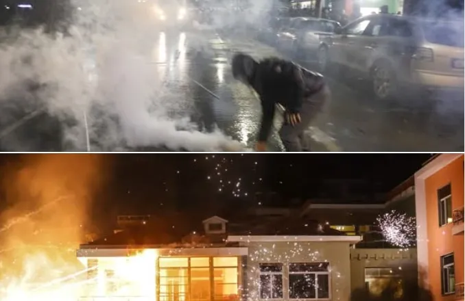 Militantët e Berishës sulmuan vilën ish-diktatorit Enver Hoxha, demokratët dhe socialistët shkëmbejnë akuza, Bardhi…