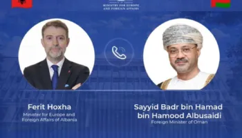 Ministri Hoxha bisedë telefonike me homologun e tij në Oman: Diskutuam për përshkallëzimin në Lindjen e Mesme