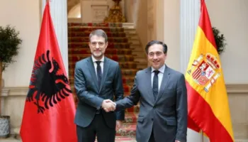 Ministri Hoxha vizitë zyrtare në Spanjë, pritet nga homologu Albares, zbulohet tema e diskutimit