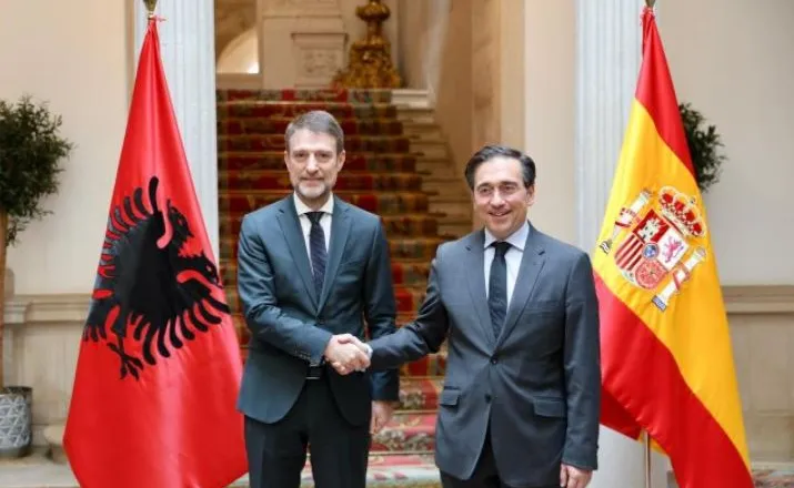 Ministri Hoxha vizitë zyrtare në Spanjë, pritet nga homologu Albares, zbulohet tema e diskutimit