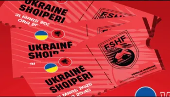 Miqësorja Ukrainë-Shqipëri, dalin në shitje biletat për sfidën që do të luhet në Valencia