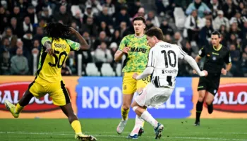 Mjafton goli i Yildiz, Juventus e mbyll në avantazh pjesën e parë ndaj Sassuolo (video)