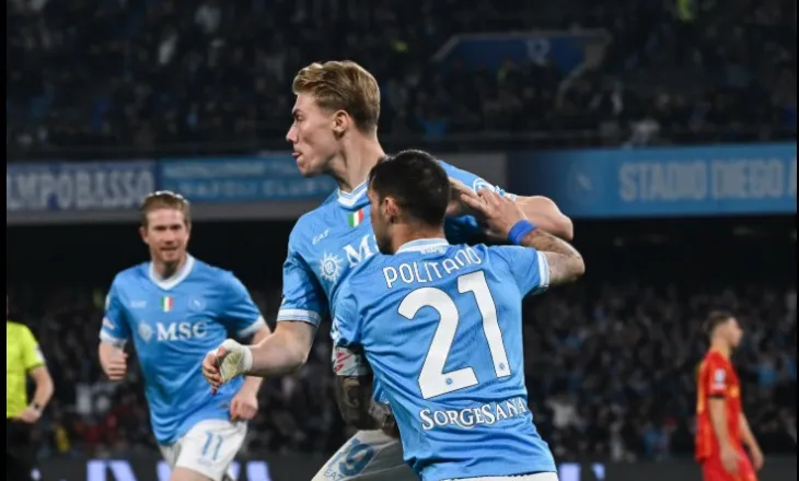 Napoli fiton me përmbysje ndaj Lecce, por humb protagonistin kryesor të fitores (video)