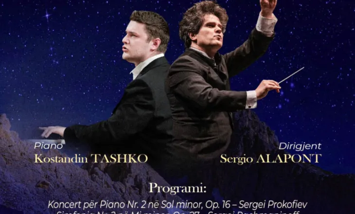 Nata e muzikës simfonike në Tiranë, që sjell veprat e kompozitorëve Prokofiev dhe Rachmaninoff