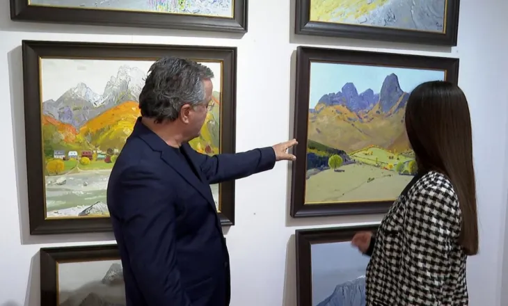 Natyra shqiptare si një udhëtim artistik nga veriu në jug në krijimet e Pashk Përvathit, piktori ekspozon krijimet e reja