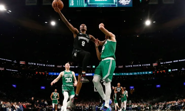 NBA – Minnesota zbulon Hyland dhe mposht Bostonin. Jokic shkatërron Portlandin