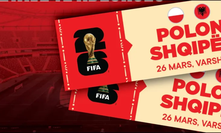 Ndeshja Poloni-Shqipëri për playoffin e Botërorit 2026, FSHF hap aplikimet për biletat për tifozët shqiptarë