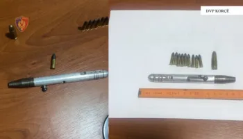 Në lokal për kafe me pistoletë si stilolaps, arrestohet 32-vjeçari në Korçë