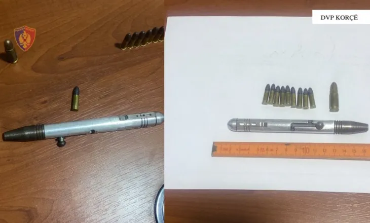 Në lokal për kafe me pistoletë si stilolaps, arrestohet 32-vjeçari në Korçë