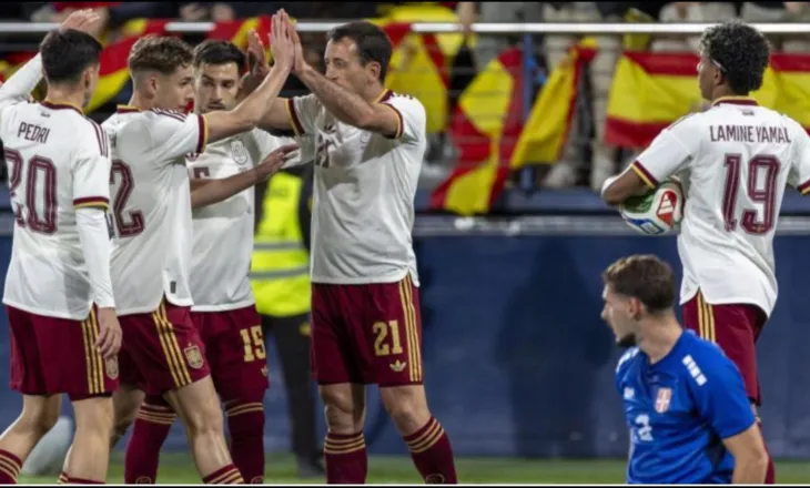 Në sfidat miqësore/Spanja i jep leksione Serbisë, Gjermania fitore mes spektaklit ndaj Zvicrës, Holanda thyen Norvegjinë