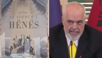 “Në Sofrën e Hënës”, kryeministri Edi Rama promovon librin e tij të ri