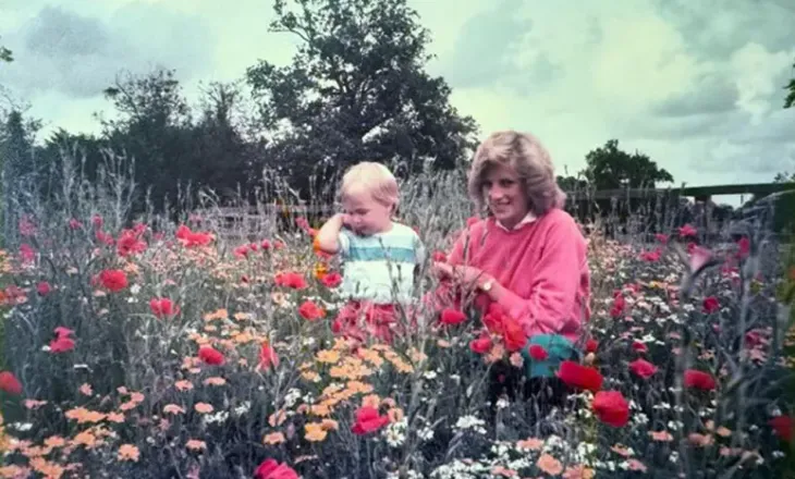 Një kujtim intim nga Highgrove, Princi William publikon një foto të rrallë të Princeshës Diana
