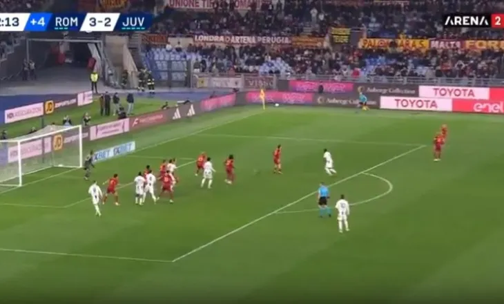 Një pjesë e dytë spektakolare, barazim i çmendur mes Romës dhe Juventusit. Zhegrova fantastik (video)