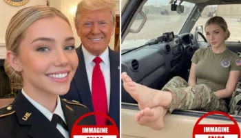 Njihuni me ushtaren seksi me 1 milion ndjekës që çmendi amerikanët, por që nuk ekziston fare!