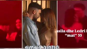 Nuk është më sekret, Xhensila dhe Ledri kapen ”mat” në Paris duke shkëmbyer puthje