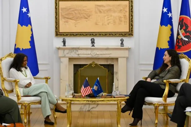 Osmani takim me të ngarkuarën me punë të ShBA, në fokus bashkëpunimi bilateral midis dy vendeve