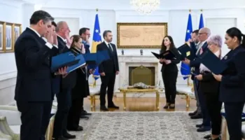 Para Presidentes Osmani, betohen nëntë anëtarët e rinj të KQZ-së në Kosovë
