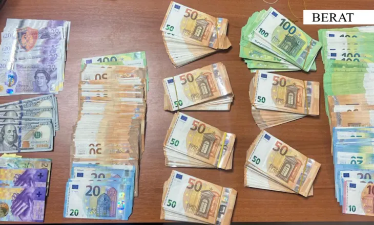Pastronte para, arrestohet 67-vjeçari në Berat! I sekuestrohen mbi 50 mijë euro, paund e dollarë