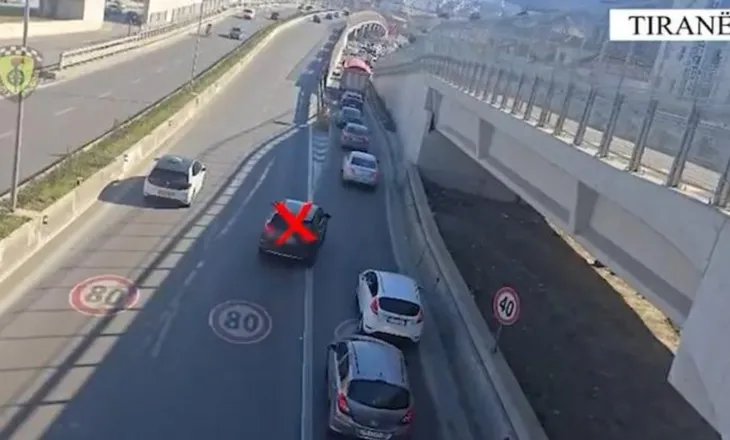 Policia Rrugore publikon bilancin javor, 31 shoferë të arrestuar në Tiranë