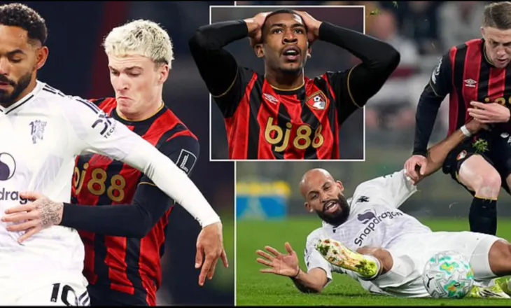 Premier League/Gjithçka ndodhi në Bournemouth-Manchester United, por sfida nuk pati një fitues