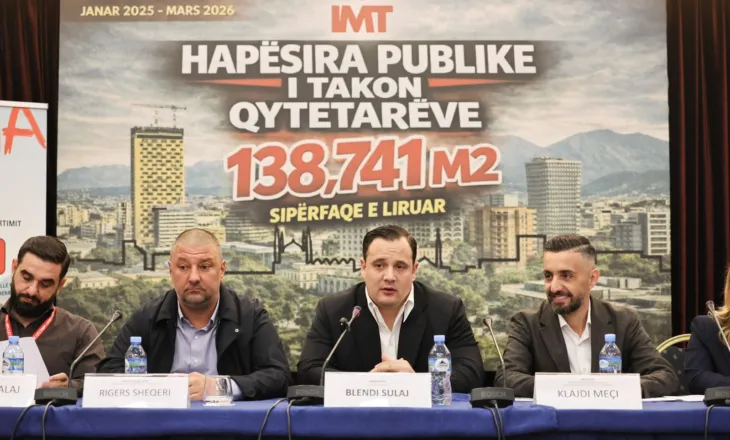 Prezantohet raporti vjetor i IMT, Sulaj: Do vijojmë deri në lirimin e çdo hapësire publike; mirëkuptues ndaj biznesit